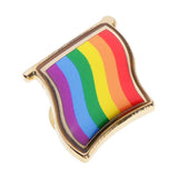 Maxbell Rainbow pin badge. Lapel badge. Nice colours. LGBT Pride - Aladdin Shoppers