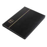Maxbell Maxbell 10 Pages Paper Money Banknotes Collection Album Bill Book Holder Black