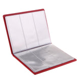 Maxbell Maxbell 20 Pages Paper Money Banknotes Collection Album Bill Book Folder Red