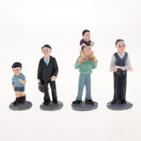 10Pcs Resin Model Figures Character People Sand Table Model Scene Building Accessories - Aladdin Shoppers
