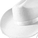 Maxbell cowboy Hat Versatile Wide Brim Hat Shapeable Hat Band for Men Beach Outdoor white