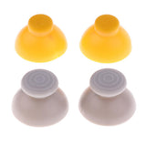 Maxbell 4Pairs Analog Joystick Caps + Screwdriver for Nintendo GameCube Controllers
