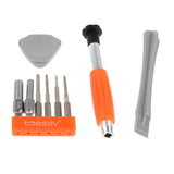 Maxbell 4Pairs Analog Joystick Caps + Screwdriver for Nintendo GameCube Controllers
