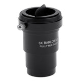 Maxbell Telescope Eyepiece Barlow Lens 3X for Astronomical Photography + Filter #80A