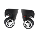 Maxbell 2x1 Pair Universal Swivel Replacement Wheel Luggage Suitcase Caster Small Size