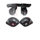 Maxbell 4xUniversal Silent Suitcase Luggage Casters Replacement Wheels for Travel Case