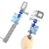 Maxbell RAM Mount Tripod Ball Head Base Adapter Holder 360 Degree Rotation Blue - Aladdin Shoppers
