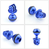 Maxbell RAM Mount Tripod Ball Head Base Adapter Holder 360 Degree Rotation Blue - Aladdin Shoppers