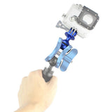 Maxbell RAM Mount Tripod Ball Head Base Adapter Holder 360 Degree Rotation Blue - Aladdin Shoppers