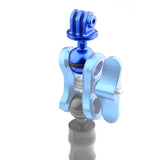 Maxbell RAM Mount Tripod Ball Head Base Adapter Holder 360 Degree Rotation Blue - Aladdin Shoppers
