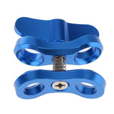 Maxbell 4 Packs Underwater Diving Ball Join Connector Clamp Mount Arm for Flashlight