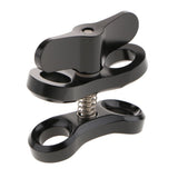 Maxbell 6Pieces Underwater Diving Ball Join Connector Clamp Mount Arm for Flashlight