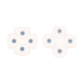 2 Set Buttons Conductive Rubber Pad for Sony PS4 Controller Repair Parts