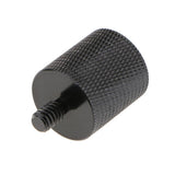 Maxbell 2 Pieces 5/8" Female to 1/4" Male Adapter Screws for Camera Microphone Stand