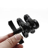 Maxbell Maxbell Ball Clamp 3 Mount Hole for Diving Underwater Hosing Light Arm Tray GoPro