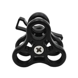 Maxbell Ball Clamp 3 Mount Hole for Diving Underwater Hosing Light Arm Tray GoPro - Aladdin Shoppers