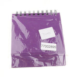 Maxbell Calendar Vertical Flip Photo Album Self Adhesive Memo Book 68 3" Purple