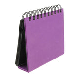 Maxbell Calendar Vertical Flip Photo Album Self Adhesive Memo Book 68 3" Purple