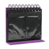 Maxbell Calendar Vertical Flip Photo Album Self Adhesive Memo Book 68 3" Purple