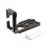 Maxbell L-shaped Quick Release QR Plate Camera Bracket for Canon EOS 6D - Black - Aladdin Shoppers