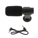 Maxbell Mini Interview Video Record Microphone Mic for Camera Smartphone Plug & Play - Aladdin Shoppers