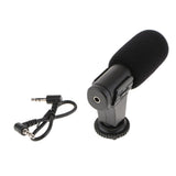 Maxbell Mini Interview Video Record Microphone Mic for Camera Smartphone Plug & Play - Aladdin Shoppers