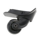 Maxbell 2x1 Pair A05 Luggage Suitcase Mute Swivel Wheel Replacement Casters for Travel