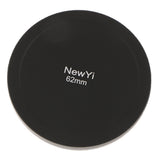 Maxbell 6 Pieces Camera Lens Filter Storage Cap Case Metal Protection Box Cover