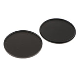 Maxbell 6 Pieces Camera Lens Filter Storage Cap Case Metal Protection Box Cover