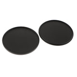 Maxbell 6 Pieces Camera Lens Filter Storage Cap Case Metal Protection Box Cover
