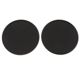 Maxbell 6 Pieces Camera Lens Filter Storage Cap Case Metal Protection Box Cover