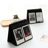 Maxbell Calendar Vertical Flip Photo Album Self Adhesive Memo Book 68Pockets 3" Blue