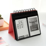 Maxbell Calendar Vertical Flip Photo Album Self Adhesive Memo Book 68Pockets 3" Blue