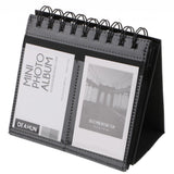 Maxbell Calendar Vertical Flip Photo Album Self Adhesive Memo Book 68Pocket 3" Black