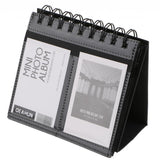 Maxbell Calendar Vertical Flip Photo Album Self Adhesive Memo Book 68Pocket 3" Black