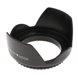 Maxbell 67mm Screw Mount Reversible Tulip Flower Crown Petal Shaped Camera Lens Hood