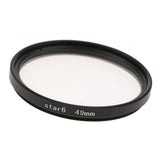 Maxbell Camera Lens Star Filter Special Effect 6-Point for   Nikon Sony 49mm