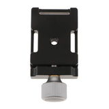 Maxbell Aluminum Screw Knob Clamp Arca Swiss Mini Quick Release Clamp DC-38Q Buckle