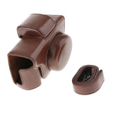 Maxbell Full Body Fit Camera Bag Protective Case Cover for Olympus EM10II - Coffee