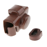 Maxbell Full Body Fit Camera Bag Protective Case Cover for Olympus EM10II - Coffee