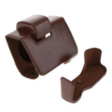 Maxbell Full Body Fit Camera Bag Protective Case Cover for Olympus EM10II - Coffee
