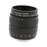 Maxbell 35mm F/1.7 Large Aperture Manual Prime Fixed Lens for Olympus Panas0nic DSLR