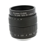 Maxbell 35mm F/1.7 Large Aperture Manual Prime Fixed Lens for Olympus Panas0nic DSLR