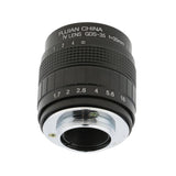 Maxbell 35mm F/1.7 Large Aperture Manual Prime Fixed Lens for Olympus Panas0nic DSLR