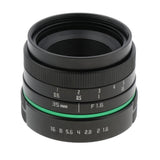 Maxbell 35mm F/1.6 Large Aperture Manual Prime Fixed Lens APS-C for Sony Nikon Canon Digital Cameras, Black - Aladdin Shoppers