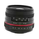 Maxbell 50mm F1.8 Large Aperture Prime Prime Fixed Lens for Fujifilm Camera