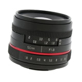 Maxbell 50mm F1.8 Large Aperture Prime Prime Fixed Lens for Fujifilm Camera