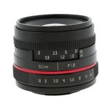 Maxbell 50mm F1.8 Large Aperture Prime Prime Fixed Lens for Fujifilm Camera