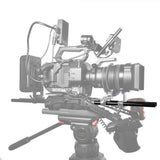 Maxbell 2Pcs 15mm Dia 100mm 10cm Length Extension Rods for Rail System Matte Box Follow Focus Rig DSLR Black - Aladdin Shoppers