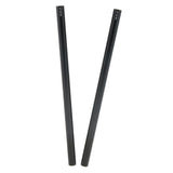 Maxbell 2Pcs 15mm Dia 300mm 30cm Length Extension Rods for Rail System Matte Box Follow Focus Rig DSLR Black - Aladdin Shoppers